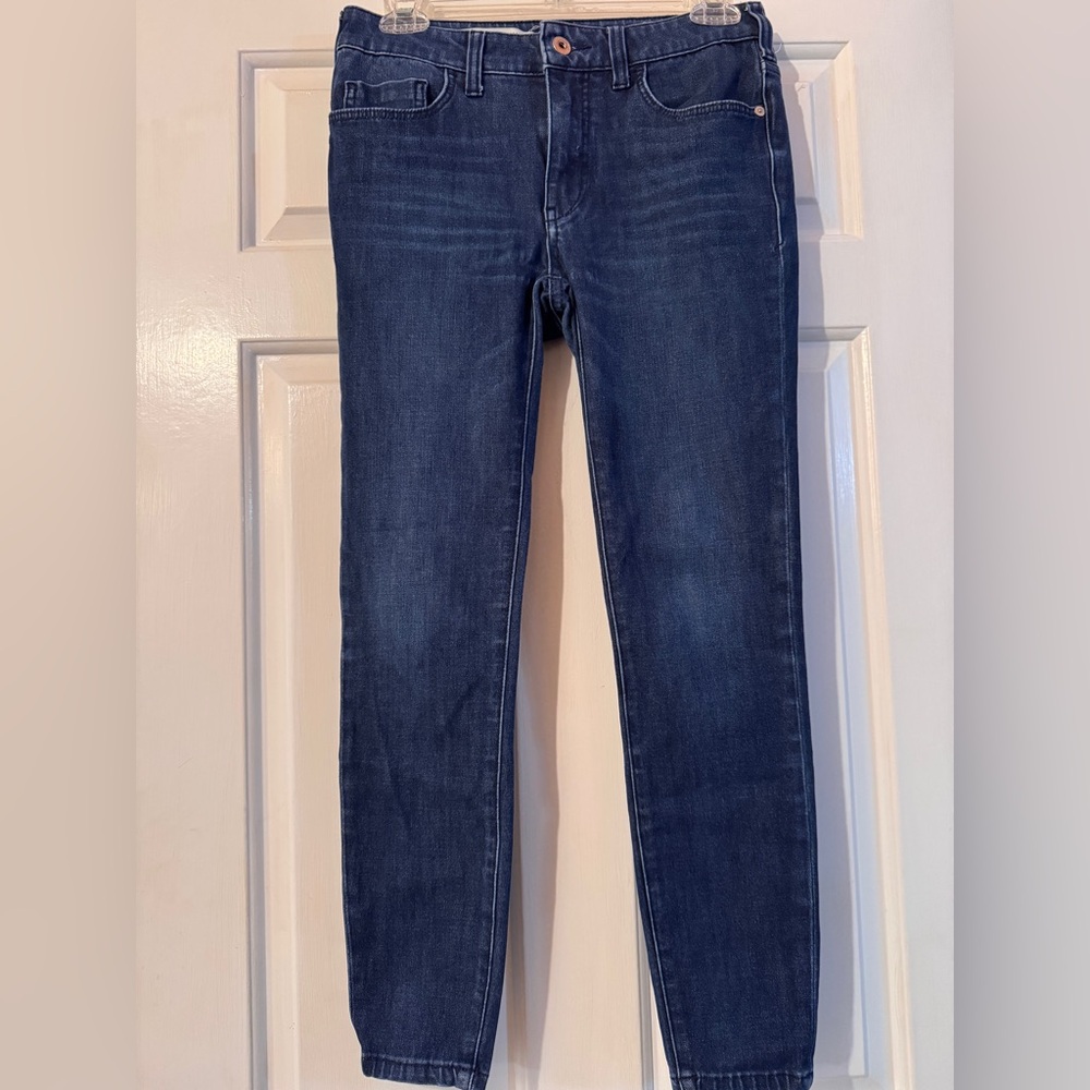 Pilcro and the Letterpress Anthropologie High Rise Denim Legging EUC